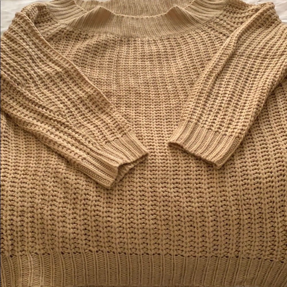 Off the shoulder sweater